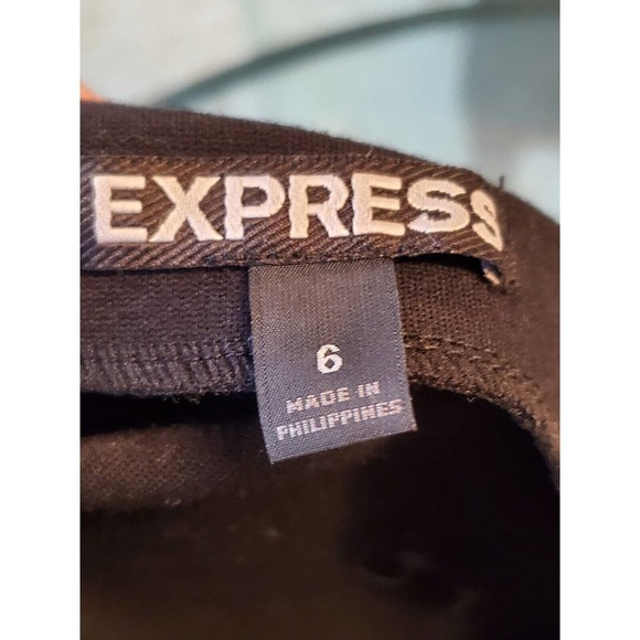 Express Mesh Wrap Twist Front Goth Bodycon Mini Skirt Size 6 - Picture 7 of 11